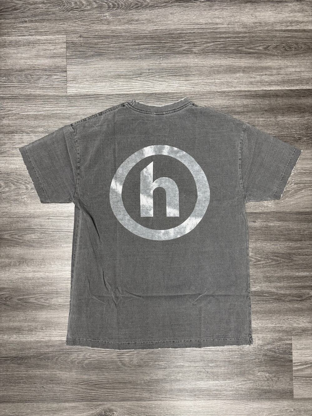 Hidden NY Vintage H Logo Tee Charcoal M Brand New